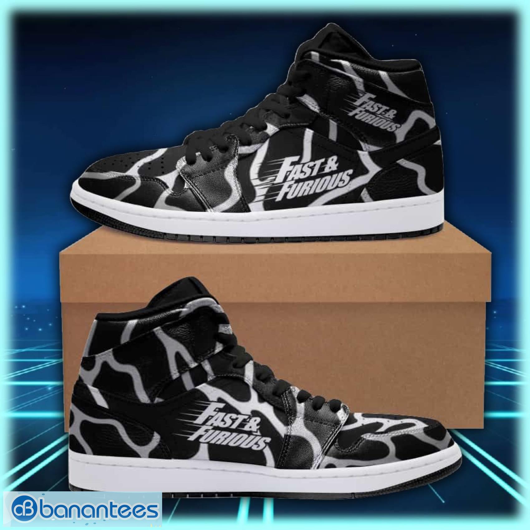 Fast And Furious 2 Jordan High Top Shoes For Men And Women Product Photo 1