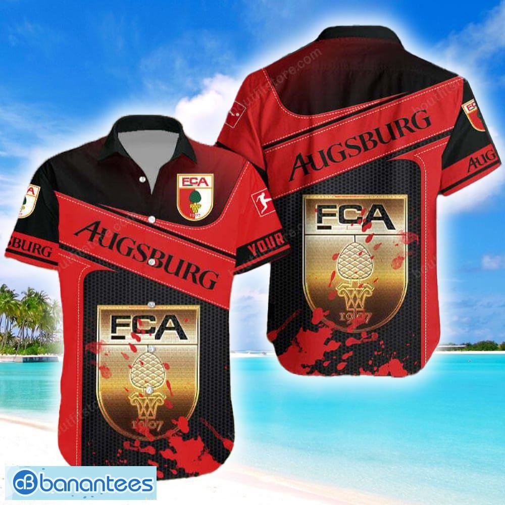 FC Augsburg New New AOP Hawaiian Shirt For Summer - FC Augsburg Hawaiian Shirt Summer_1
