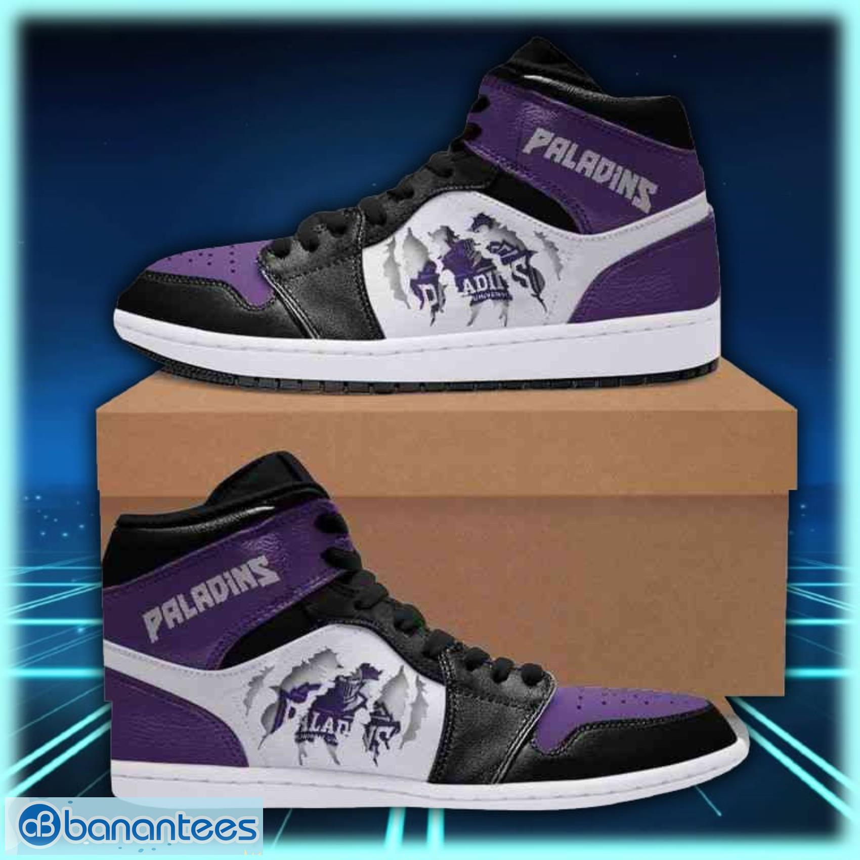 Furman Paladins Jordan High Top Shoes For Men And Women Product Photo 1