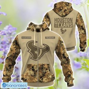 Houston Texans Autumn season Hunting Gift 3D TShirt Sweatshirt Hoodie Zip Hoodie Custom Name For Fans Product Photo 4