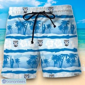 NRL Canterbury-Bankstown Bulldogs Combo Hawaiian Shirt And Shorts Custom Number And Name Trendy Combo For Fans Product Photo 3