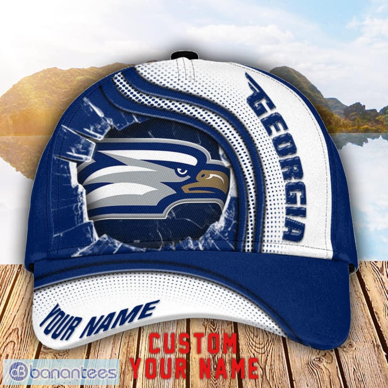 georgia southern eagles 3d cap custom name for fans sport gift image Georgia Southern Eagles 3D Cap Custom Name For Fans Sport Gift Product Photo 1
