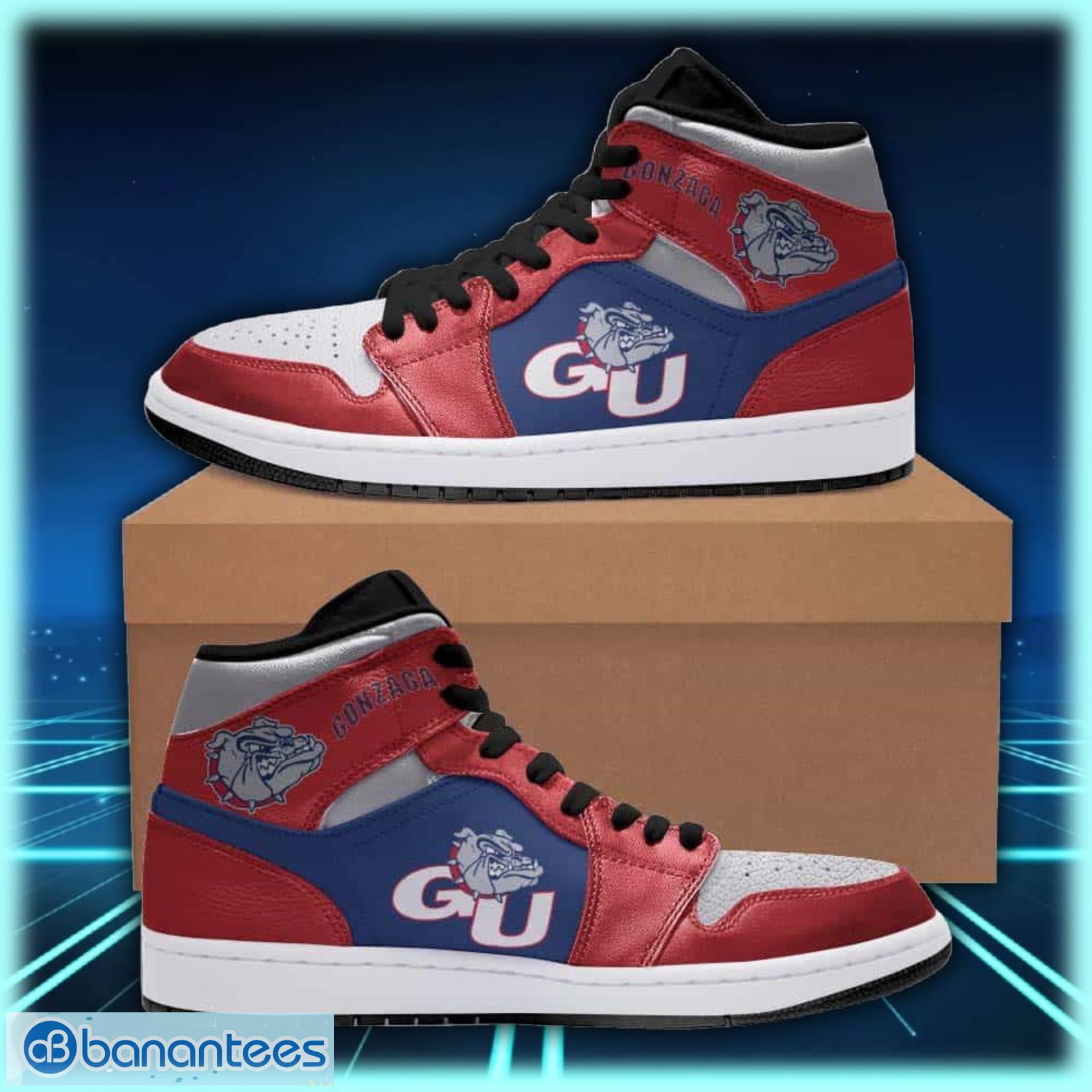 Gonzaga Uni Jordan High Top Shoes For Men And Women Product Photo 1