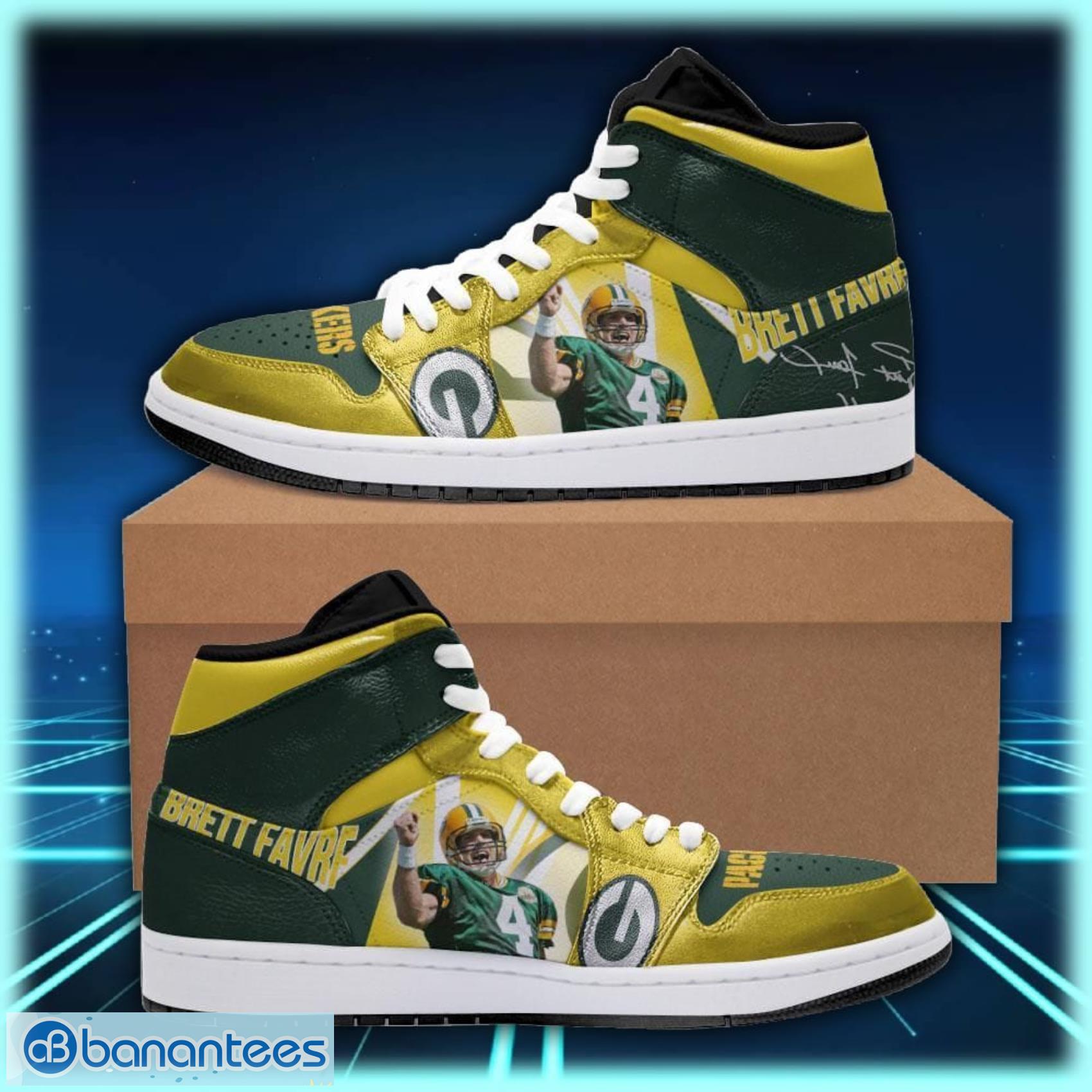 Green Bay Packers 2 Jordan High Top Shoes For Men And Women Product Photo 1