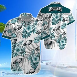 Philadelphia Eagles 3D Printing Hawaiian Shirt NFL Shirt For Fans Product Photo 1