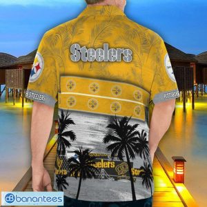 Pittsburgh Steelers Logo Team Tropical Coconut Hawaii Shirt For Men And Women Product Photo 2