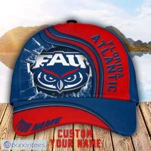 Florida Atlantic Owls 3D Cap Custom Name For Fans Sport Gift Product Photo 1