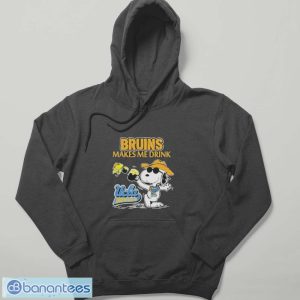 Snoopy And Woodstock UCLA Bruins Makes Me Drink shirt - Hoodie
