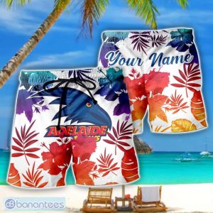 Adelaide Crows AFL Summer Gift For Mens Personalized Name Beach Shorts Product Photo 1