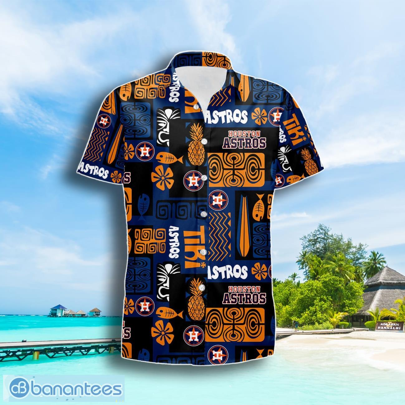 Houston Astros Fish Pineapple Pattern Hawaiian Shirt Summer Gift For Men  Women - Banantees