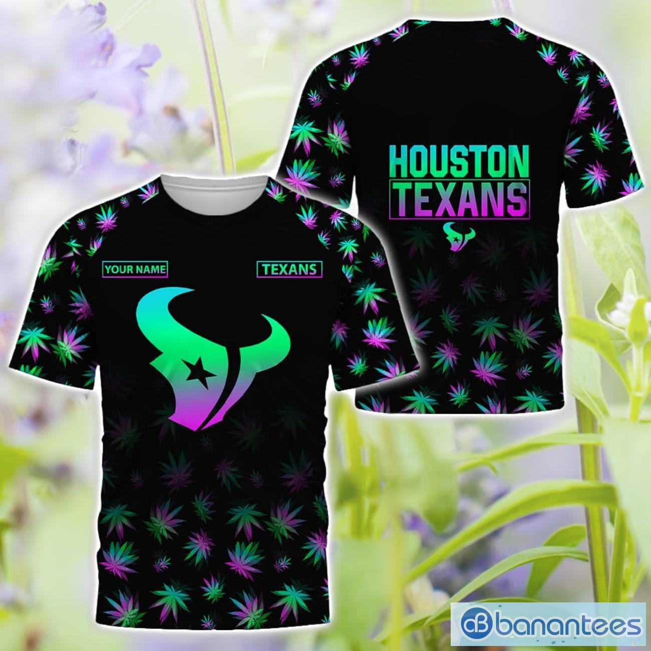 houston texans personalized name weed pattern all over printed 3d tshirt hoodie sweatshirt 2 image Houston Texans Personalized Name Weed pattern All Over Printed 3D TShirt Hoodie Sweatshirt Product Photo 3