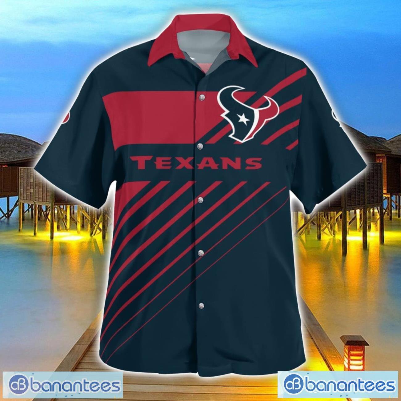 houston texanshawaii shirt 3d full printed beach shirt for men and women 2 image Houston TexansHawaii Shirt 3D Full Printed Beach Shirt For Men And Women Product Photo 3