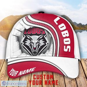 New Mexico Lobos 3D Cap Custom Name For Fans Sport Gift Product Photo 1