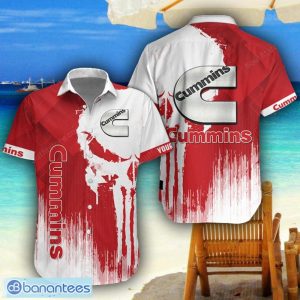 Cummins 3D Printing Hawaiian Shirt Summer Beach Shirt For Fans Custom Name Product Photo 1
