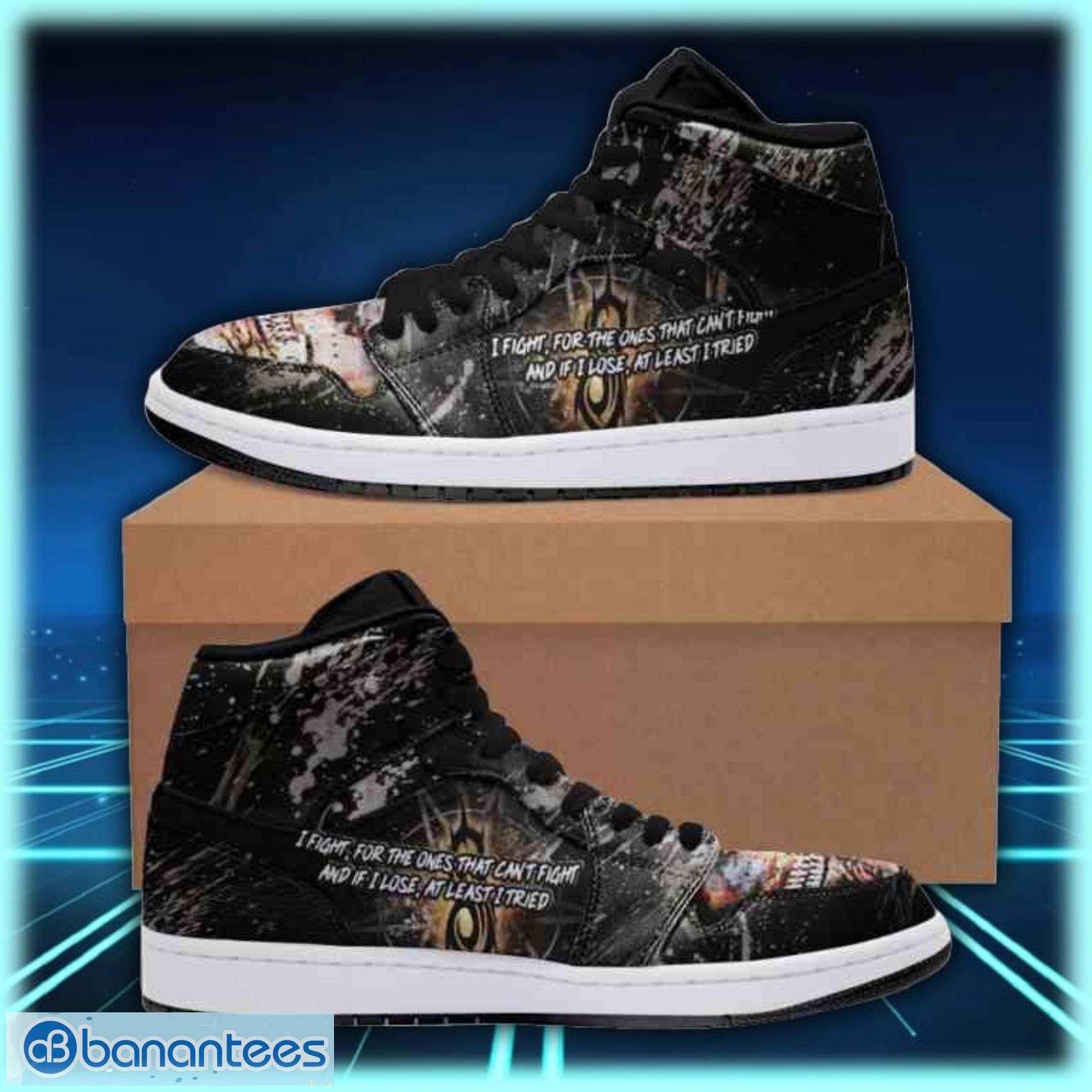 I Fight Subliminal Jordan High Top Shoes For Men And Women Product Photo 1