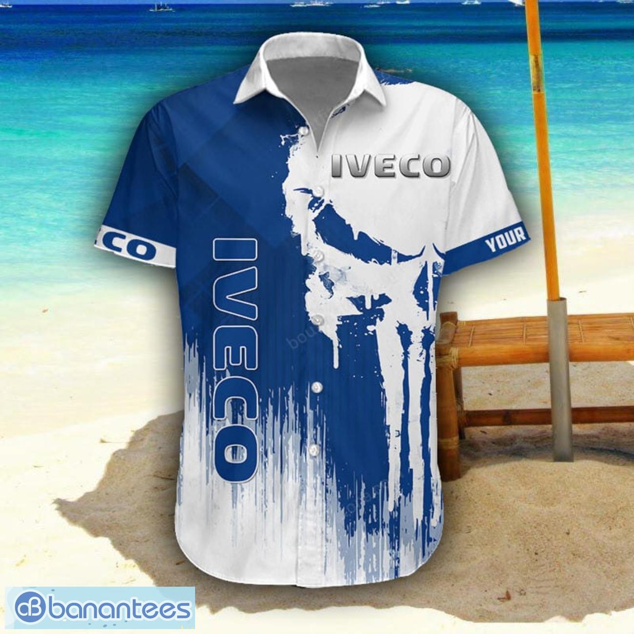 iveco 3d printing hawaiian shirt summer beach shirt for fans custom name 1 image Iveco 3D Printing Hawaiian Shirt Summer Beach Shirt For Fans Custom Name Product Photo 2