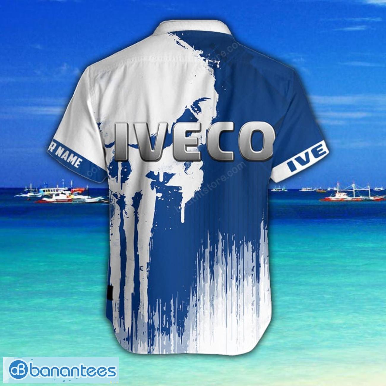 Iveco 3D Printing Hawaiian Shirt Summer Beach Shirt For Fans Custom Name Iveco 3D Printing Hawaiian Shirt Summer Beach Shirt For Fans Custom Name Product Photo 3