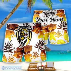Richmond Tigers AFL Summer Gift For Mens Personalized Name Beach Shorts Product Photo 1