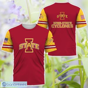 Iowa State Cyclones Logo Team 3D T-Shirt Sweatshirt Hoodie Zip Hoodie For Men Women Product Photo 3