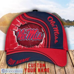 Ole Miss Rebels 3D Cap Custom Name For Fans Sport Gift Product Photo 1