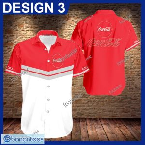 coca cola Hawaiian Shirt Logo Brand Design For Men Gifts Summer Holiday - Coca Cola Hawaiian Shirt Brand Style 3