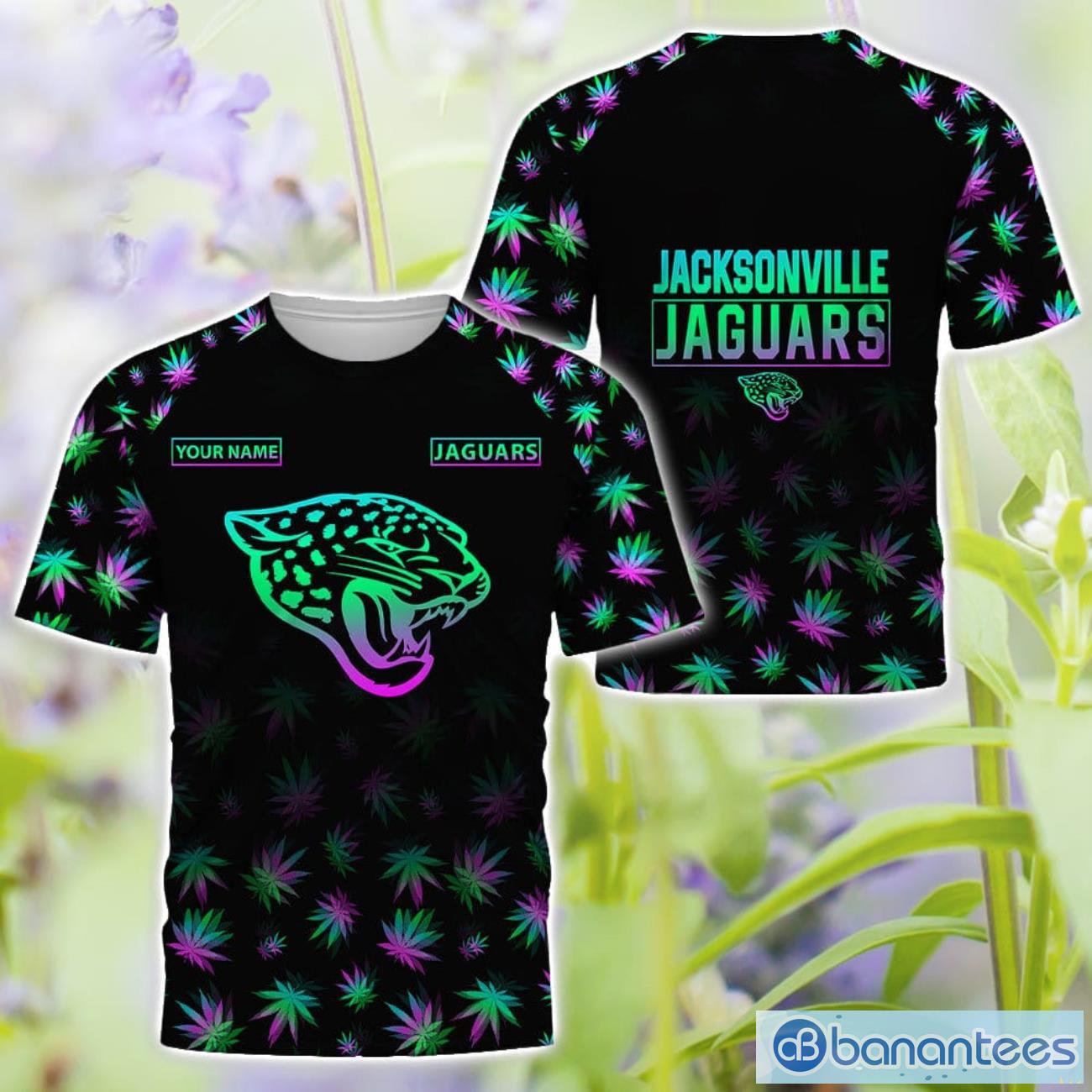 jacksonville jaguars personalized name weed pattern all over printed 3d tshirt hoodie sweatshirt 2 image Jacksonville Jaguars Personalized Name Weed pattern All Over Printed 3D TShirt Hoodie Sweatshirt Product Photo 3
