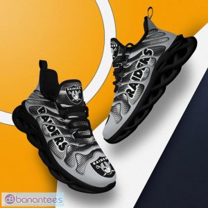 Las Vegas Raiders NFL New Clunky Sneaker 2024 Max Soul Shoes For Men And Women Product Photo 4
