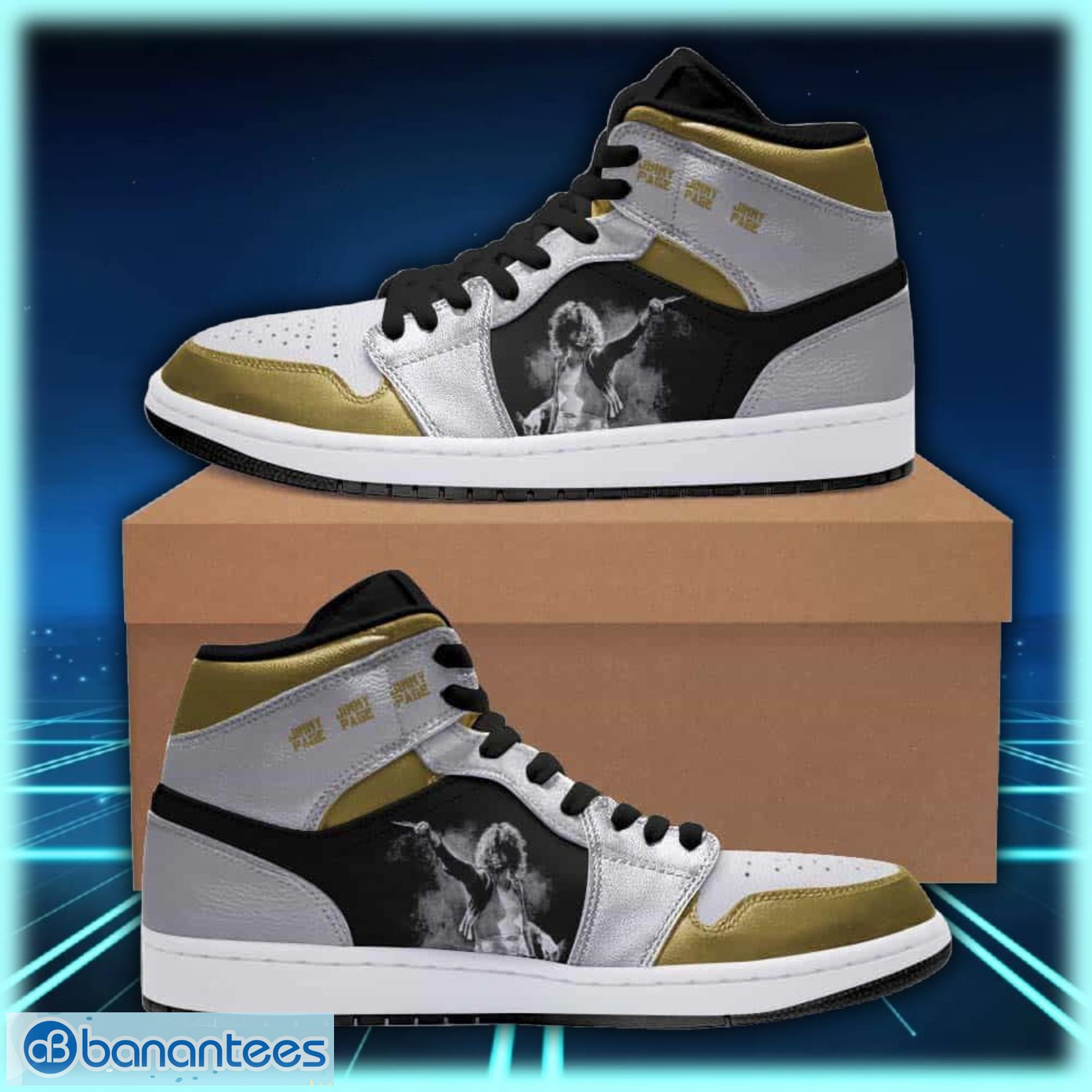 Jimmy Page 04 Jordan High Top Shoes For Men And Women Product Photo 1