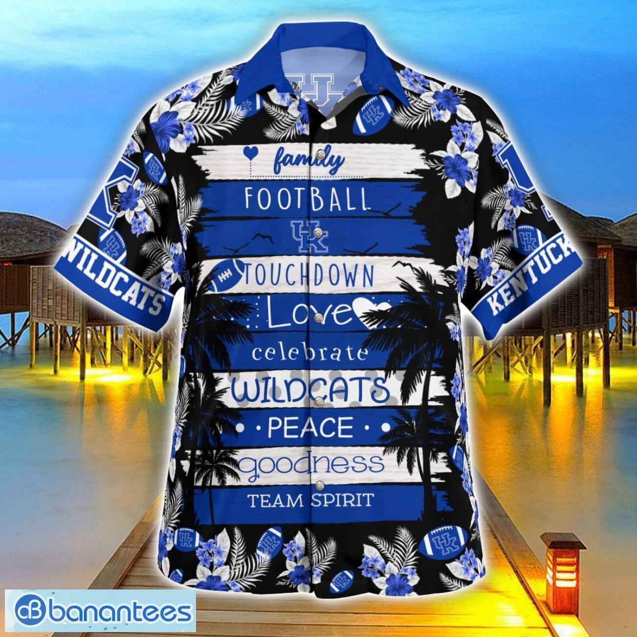 kentucky wildcats family football lover hawaiian shirt beach shirt for family gift 2 image Kentucky Wildcats Family Football Lover Hawaiian Shirt Beach Shirt For Family Gift Product Photo 3