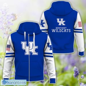 Kentucky Wildcats Logo Team 3D T-Shirt Sweatshirt Hoodie Zip Hoodie For Men Women Product Photo 4