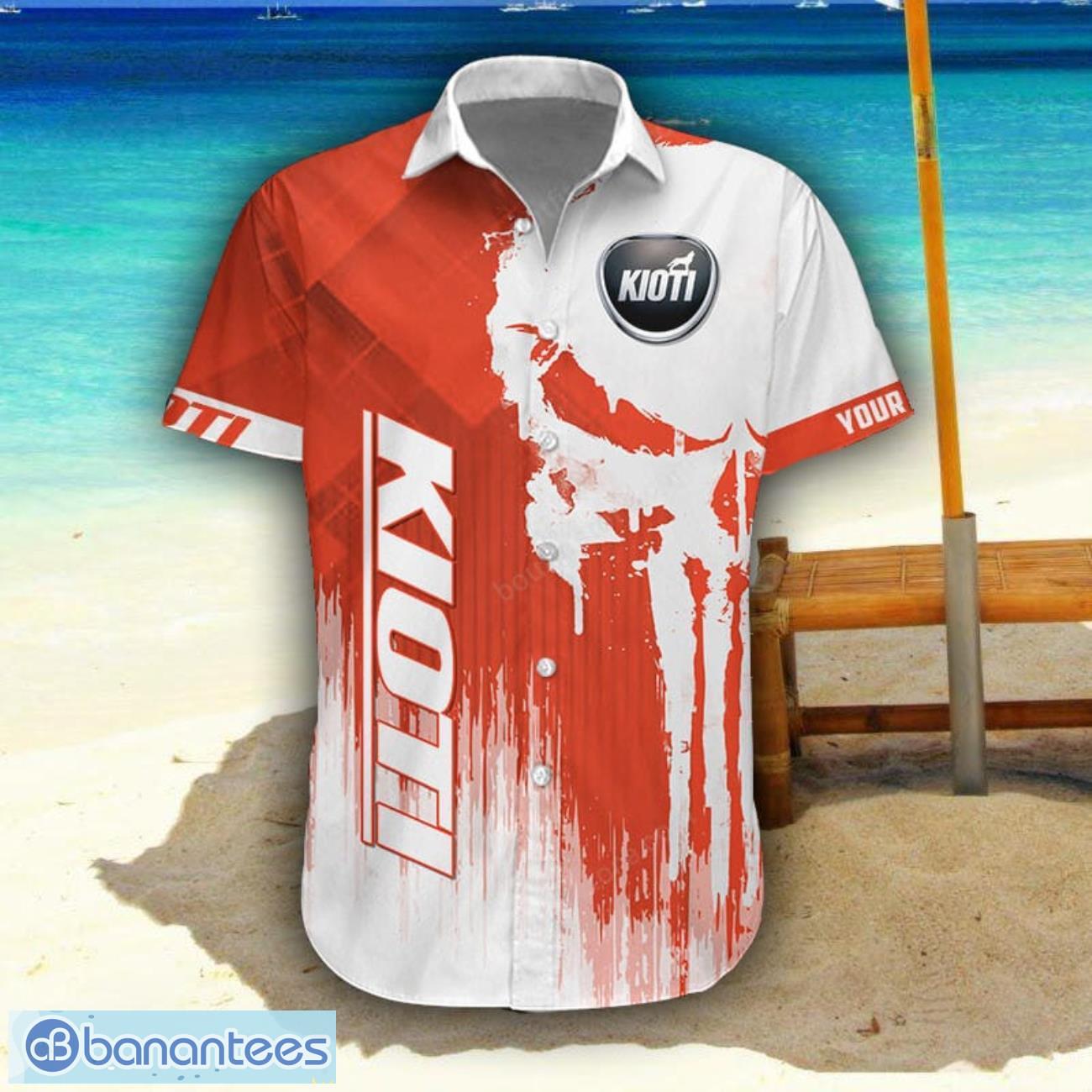 kioti 3d printing hawaiian shirt summer beach shirt for fans custom name 1 image Kioti 3D Printing Hawaiian Shirt Summer Beach Shirt For Fans Custom Name Product Photo 2