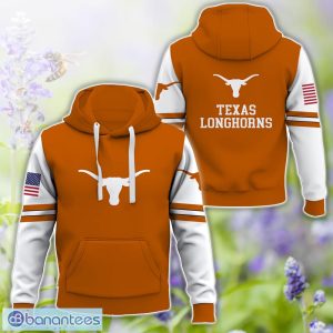 Texas Longhorns Logo Team 3D T-Shirt Sweatshirt Hoodie Zip Hoodie For Men Women Product Photo 1