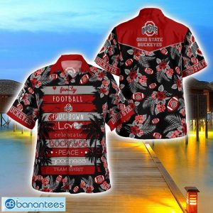 Ohio State Buckeyes Family Football Lover Hawaiian Shirt Beach Shirt For Family Gift Product Photo 1