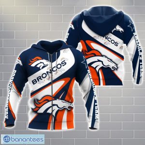 Denver Broncos 3D Hoodie Zip Hoodie For Fans All Over Printed Unisex Hoodie Product Photo 1
