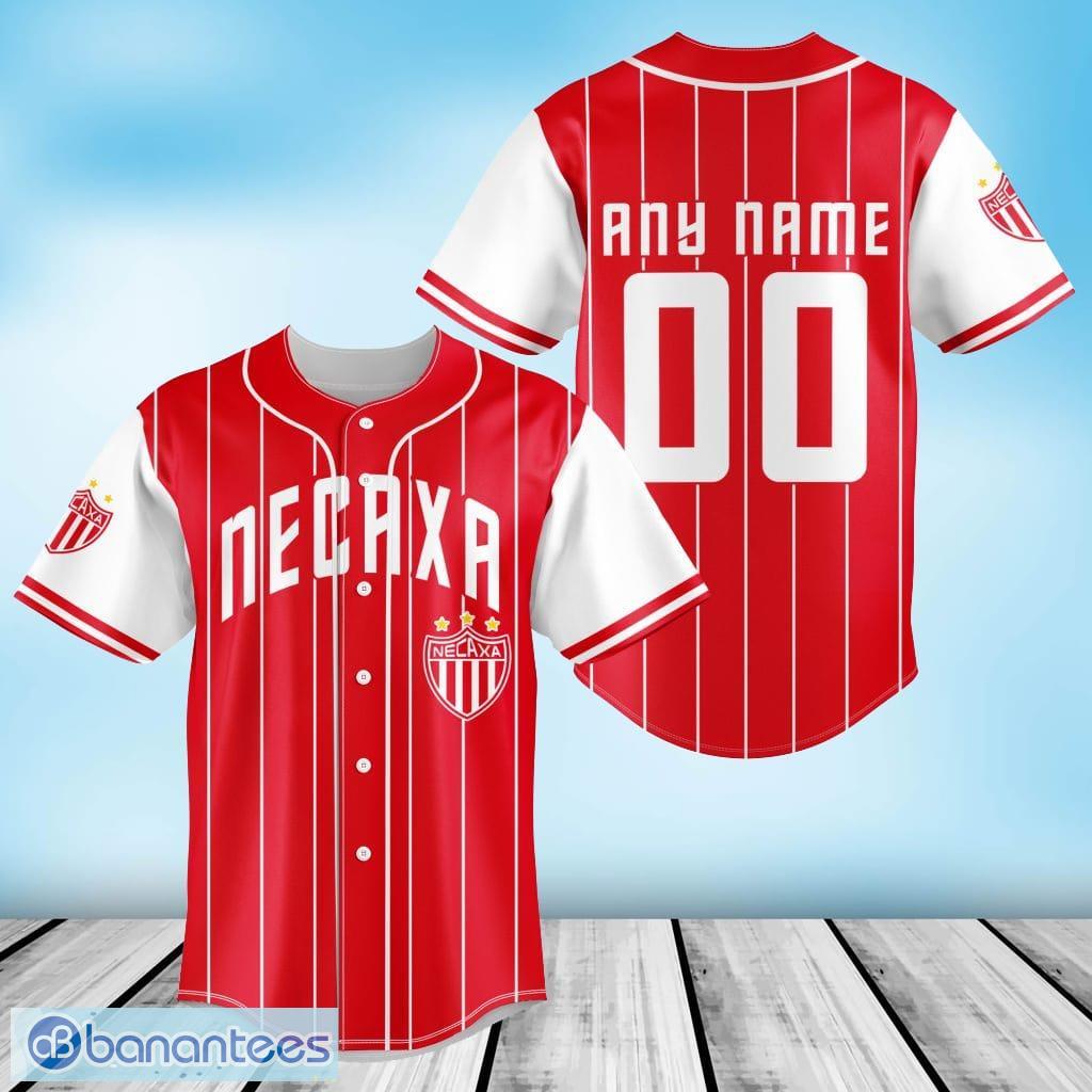 Liga Mx Club Necaxa Elevate Your Style Baseball Jersey Shirt Product Photo 1