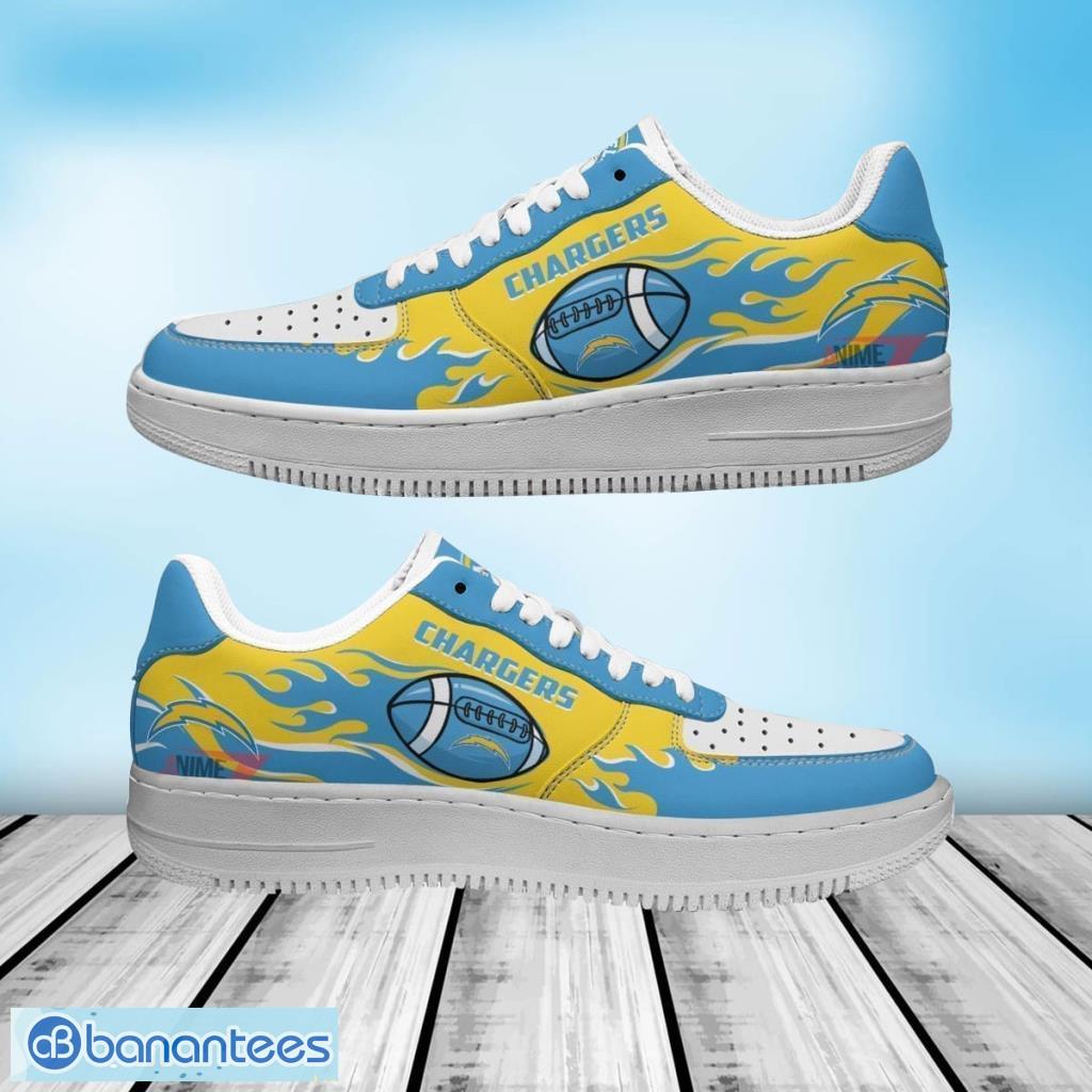 Los Angeles Chargers NFL Classic Air Force 1 Sport Shoes Gift For Fans Product Photo 1