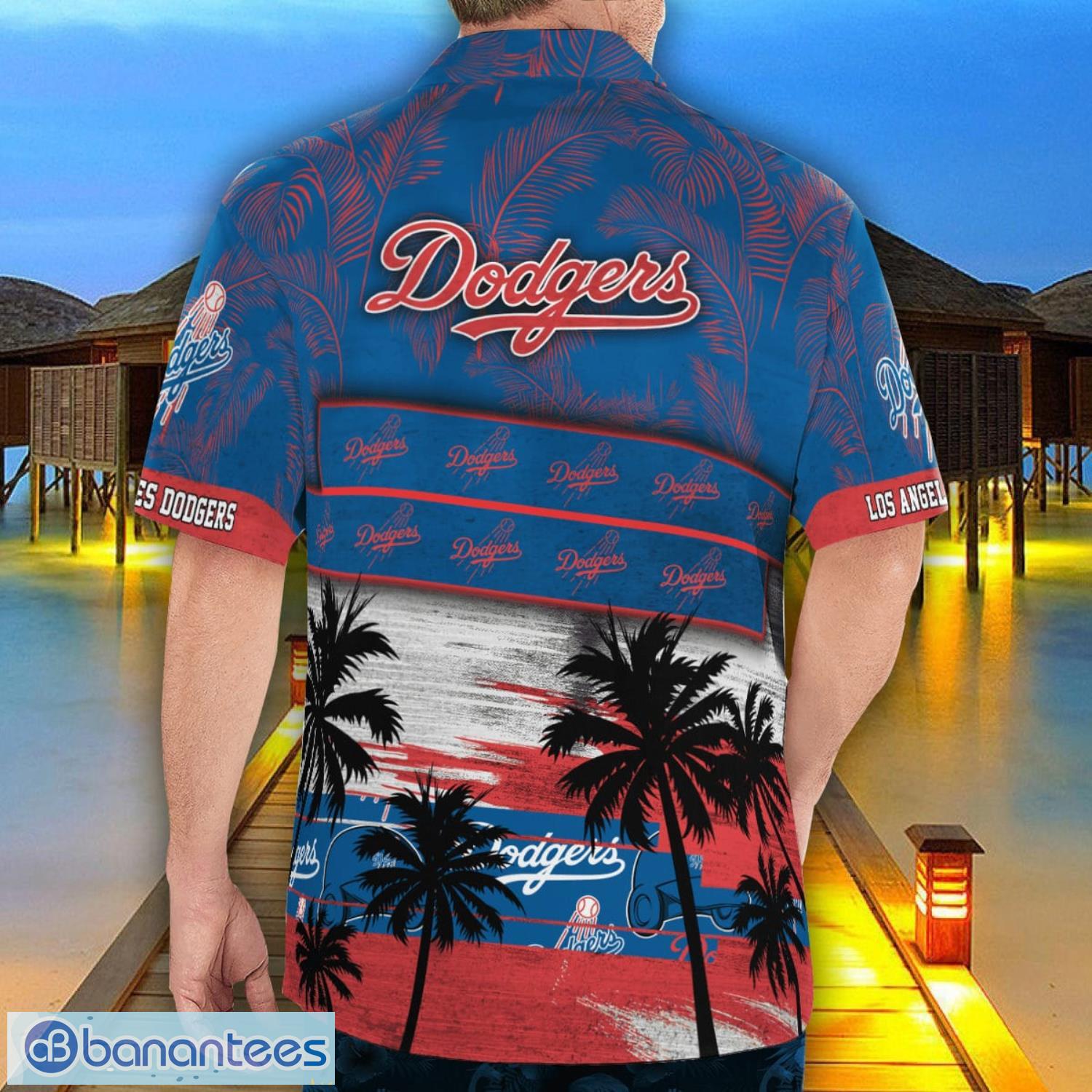 Los Angeles Dodgers Logo Team Tropical Coconut Hawaii Shirt For Men And Women Los Angeles Dodgers Logo Team Tropical Coconut Hawaii Shirt For Men And Women Product Photo 2