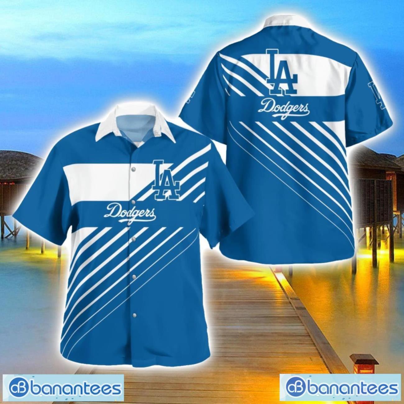 los angeles dodgershawaii shirt 3d full printed beach shirt for men and women image Los Angeles DodgersHawaii Shirt 3D Full Printed Beach Shirt For Men And Women Product Photo 1
