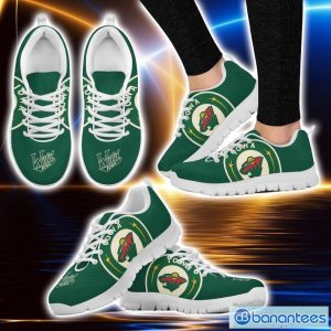 AHL Iowa Wild Sneakers For Fans Running Shoes Product Photo 1