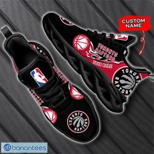 Personalized Name Toronto Raptors Fireball Personalized Sneakers Max Soul Shoes Product Photo 4