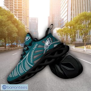 Philadelphia Eagles NFLNew Designs Black And White Clunky Shoes Max Soul Shoes Sport Season Gift Product Photo 4