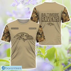 Baltimore Ravens Autumn season Hunting Gift 3D TShirt Sweatshirt Hoodie Zip Hoodie Custom Name For Fans Product Photo 3