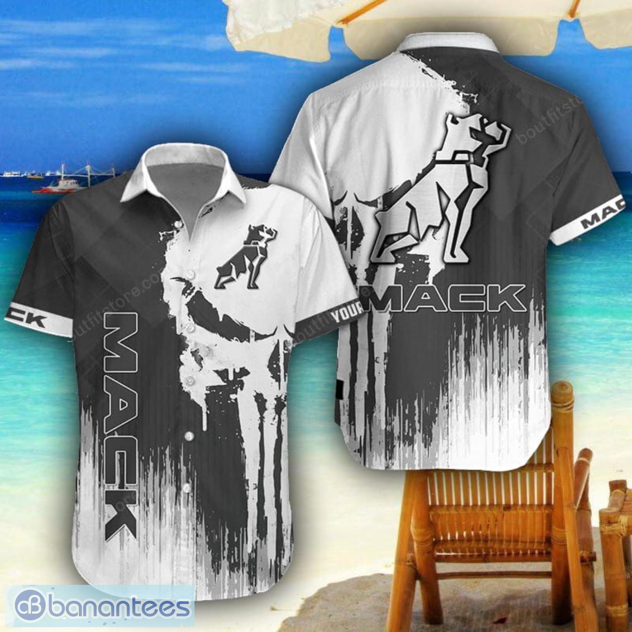 mack 3d printing hawaiian shirt summer beach shirt for fans custom name image Mack 3D Printing Hawaiian Shirt Summer Beach Shirt For Fans Custom Name Product Photo 1