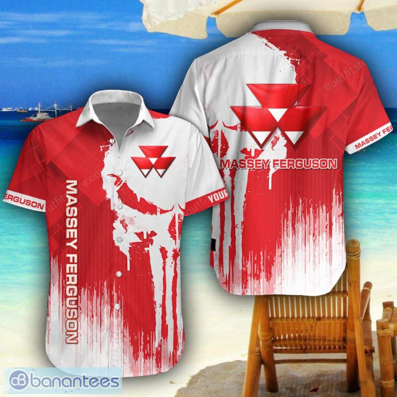 massey ferguson 3d printing hawaiian shirt summer beach shirt for fans custom name image Massey Ferguson 3D Printing Hawaiian Shirt Summer Beach Shirt For Fans Custom Name Product Photo 1