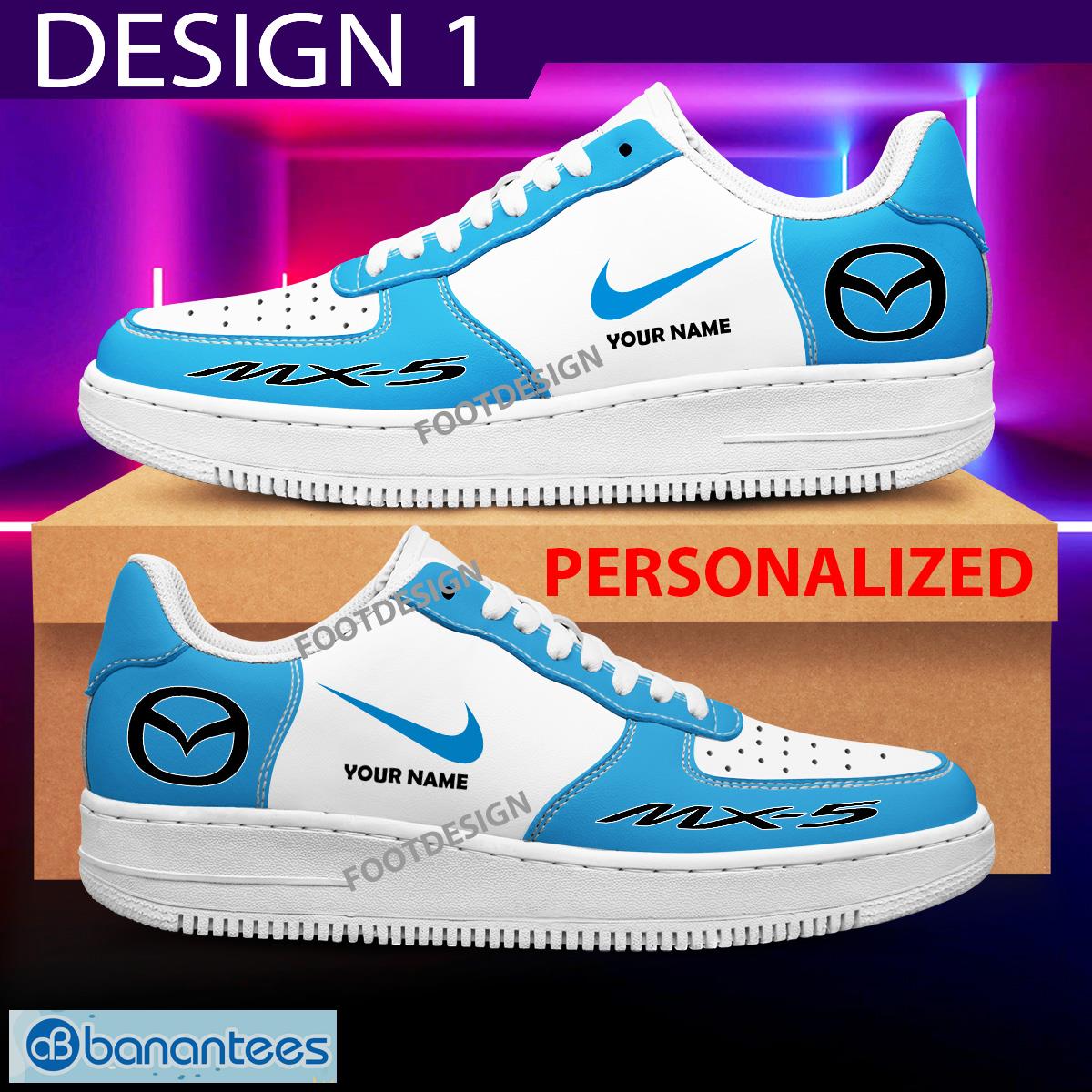 Mazda Mx 5 Car Racing Air Force 1 Shoes Personalized Gift AF1 Sneaker For Men Women - Mazda Mx 5 Car Racing Air Force 1 Shoes Personalized Photo 1