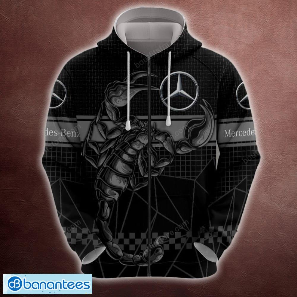 mercedes benz 3d hoodie t shirt bomber 3d zip hoodie all over print for men women fans image Mercedes-Benz 3D Hoodie, T shirt, Bomber, 3D Zip Hoodie All Over Print For Men Women Fans - Mercedes-Benz DMHB2741 Hoodie, Tee, Polo, SweatShirt_2