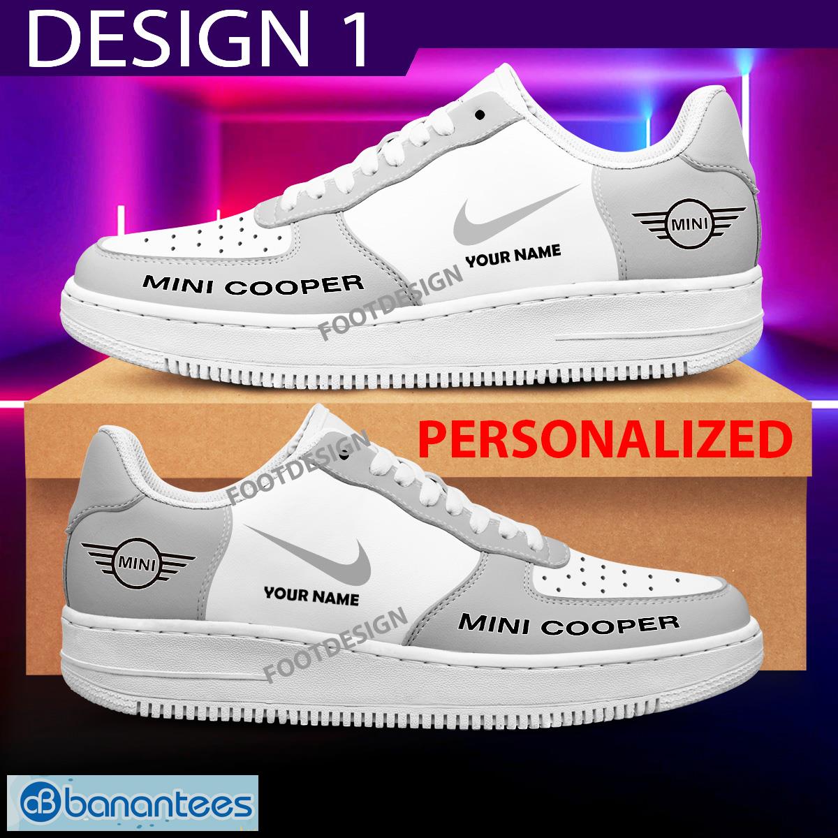 Mini Cooper Car Racing Air Force 1 Shoes Personalized Gift AF1 Sneaker For Men Women - Mini Cooper Car Racing Air Force 1 Shoes Personalized Photo 1