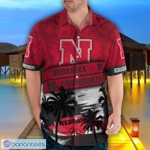 Nebraska Cornhuskers Logo Team Tropical Coconut Hawaii Shirt For Men And Women Product Photo 4