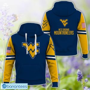 West Virginia Mountaineers Logo Team 3D T-Shirt Sweatshirt Hoodie Zip Hoodie For Men Women Product Photo 1