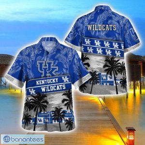 Kentucky Wildcats Logo Team Tropical Coconut Hawaii Shirt For Men And Women Product Photo 1